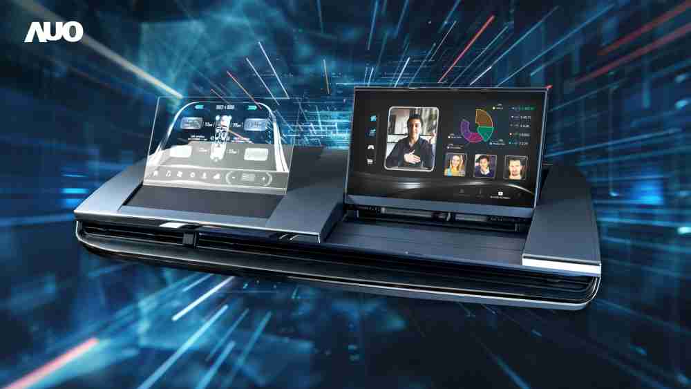 CG电子Micro LED Display HMI解决方案打造透明Micro LED前座仪表，，，，呈现信息并保留驾驶视野开阔；亦为副驾驶座乘客打造收放自如的Micro LED屏幕，，，在不影响显示质量的前提于显示区内建镜头，，让用户能与视讯对象直接眼神接触，，，，提供绝佳的双向沟通体验