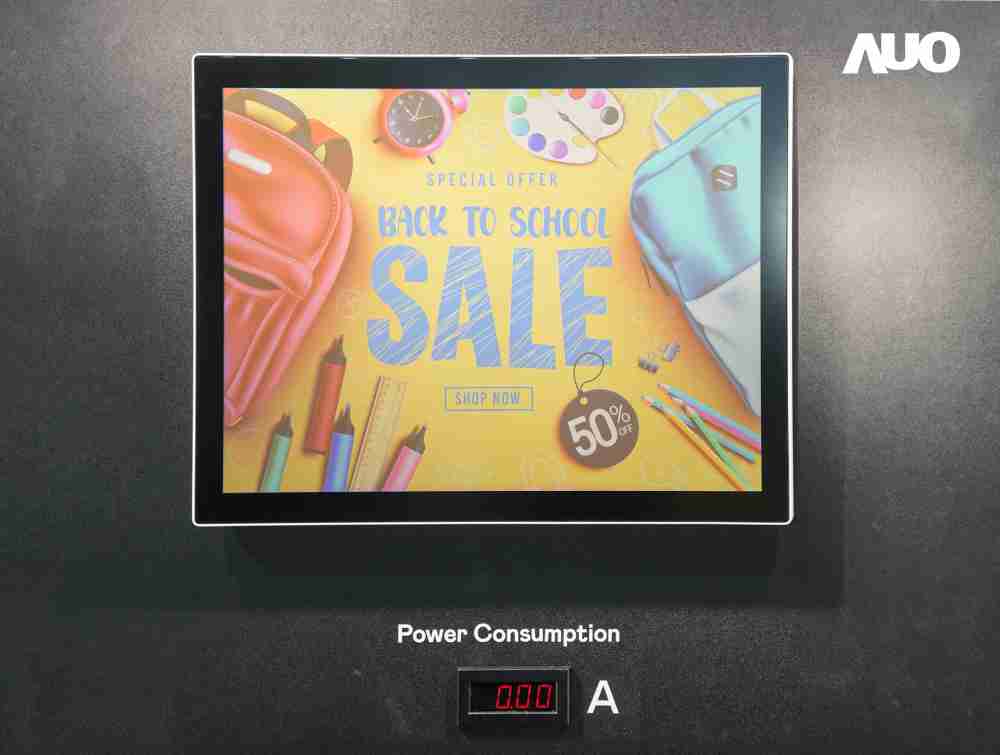 CG电子展示胆固醇液晶超低耗能户外全彩显示器，，，ChLC（胆固醇液晶）以双稳态技术使静态显示零功耗，，，，具省电、、高彩度、、、、环保的特性，，还整合软硬件系统解决方案，，可透过单一云端平台管理