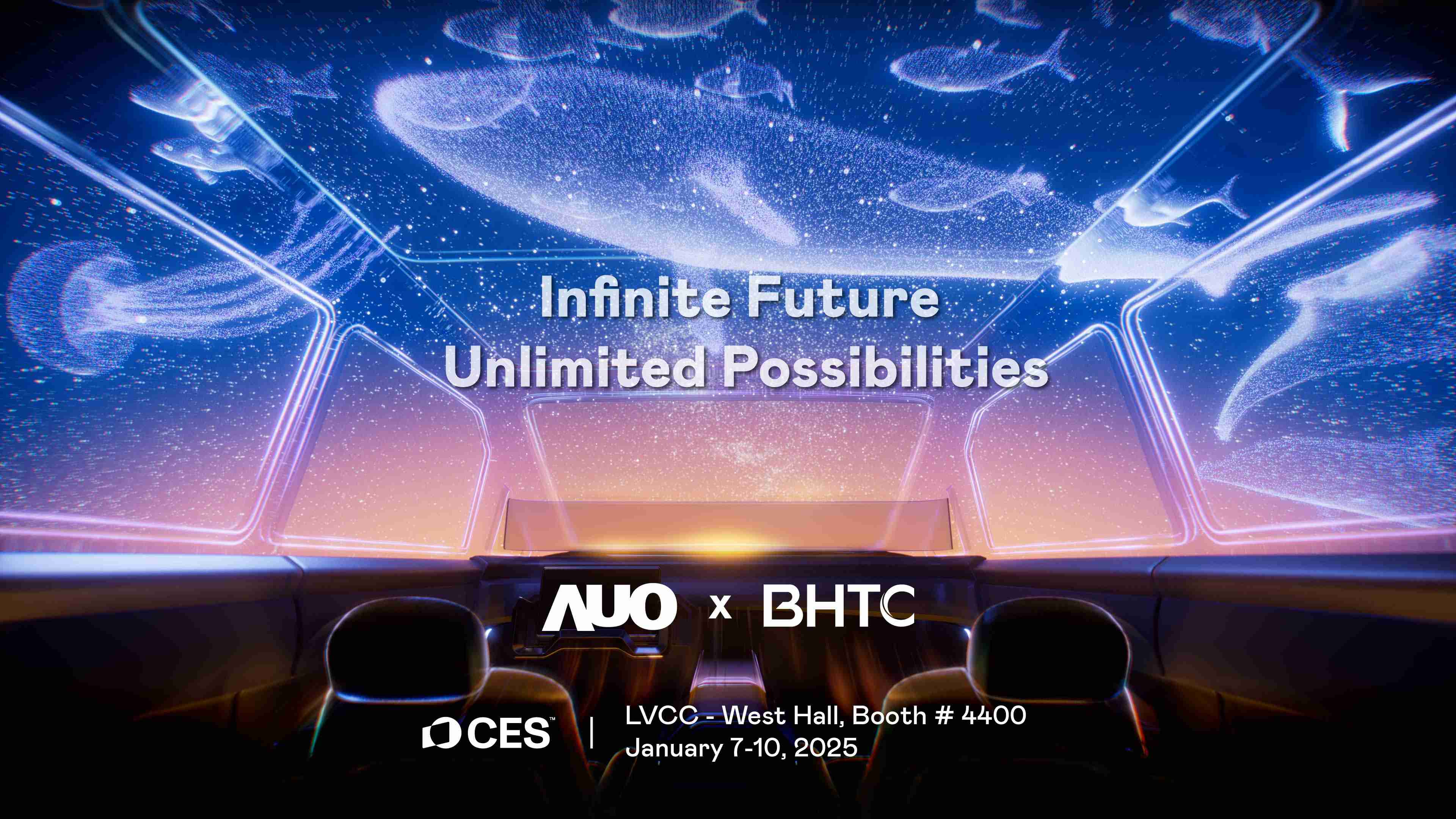 CG电子以Infinite Future, Unlimited Possibilies为主题，，联合BHTC于CES 2025扩大规模展出